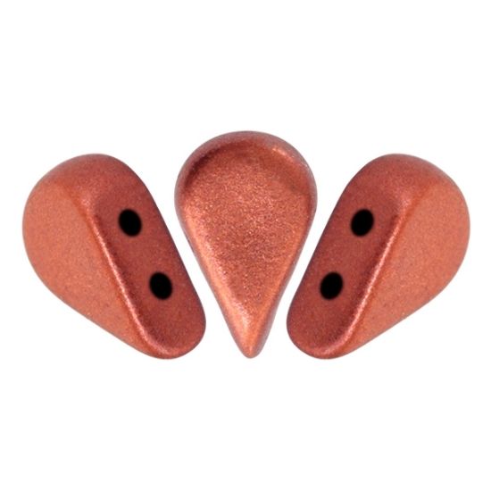 Picture of Amos® by Puca® 5x8mm Bronze Red Mat x10g