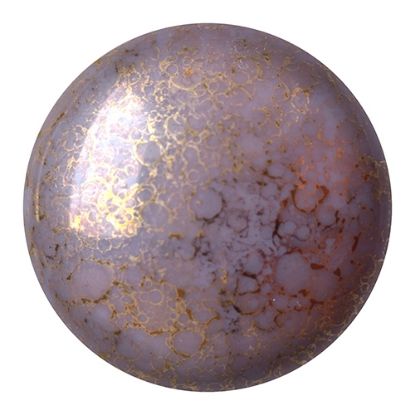 Image de Cabochons par Puca® 25mm Opaque Amethyst Bronze x1