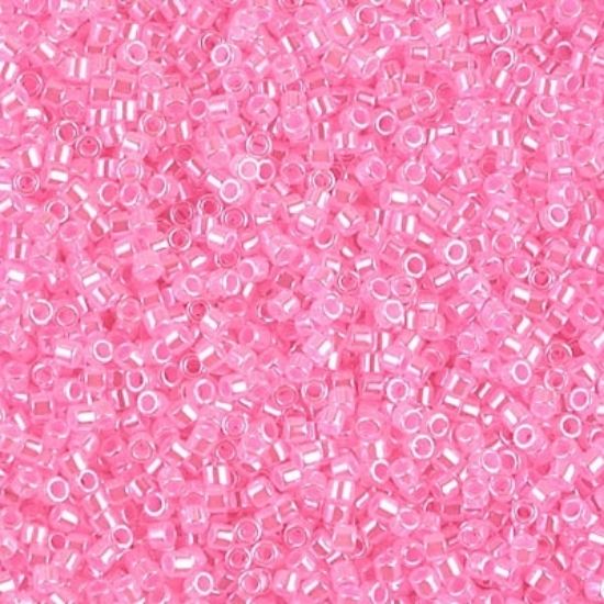 Picture of Miyuki Delica 11/0 DB246 Color-lined Neon Pink x10g