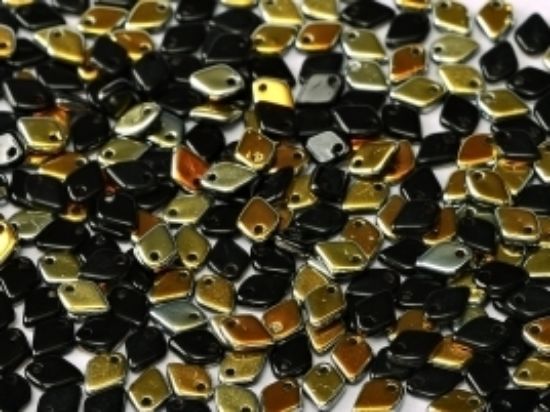 Picture of Dragon Scale Bead 1,5x5mm Jet Marea x5g
