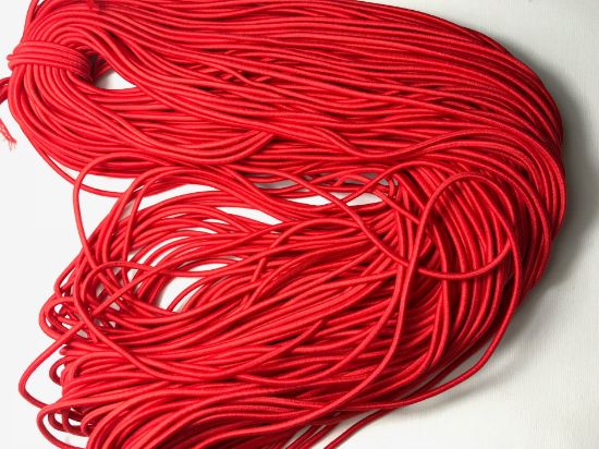 Picture of Elastic cord 2.5mm Red x10m