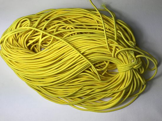 Picture of Elastic cord 2.5mm Yellow x10m