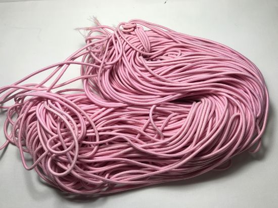 Picture of Elastic cord 2.5mm Pink x10m