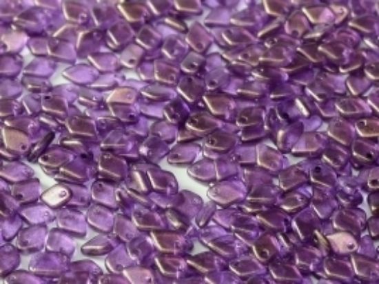 Picture of Dragon Scale Bead 1,5x5mm Crystal GT Magenta x5g