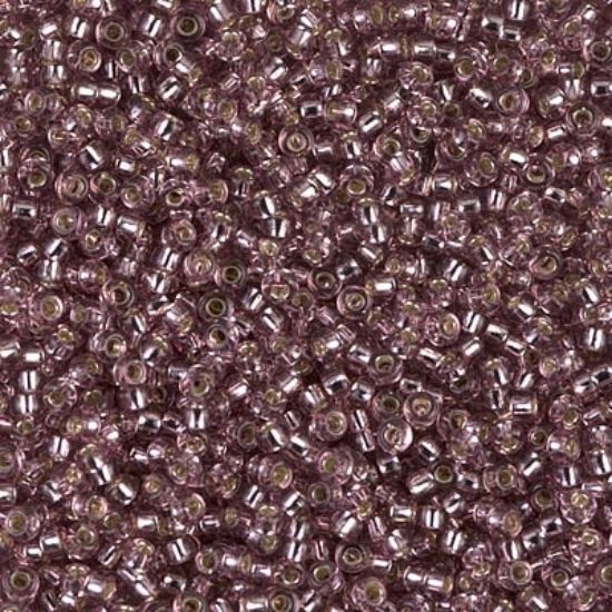 Picture of Miyuki Rocaille 11/0 12 Silver Lined Smoky Amethyst x10g