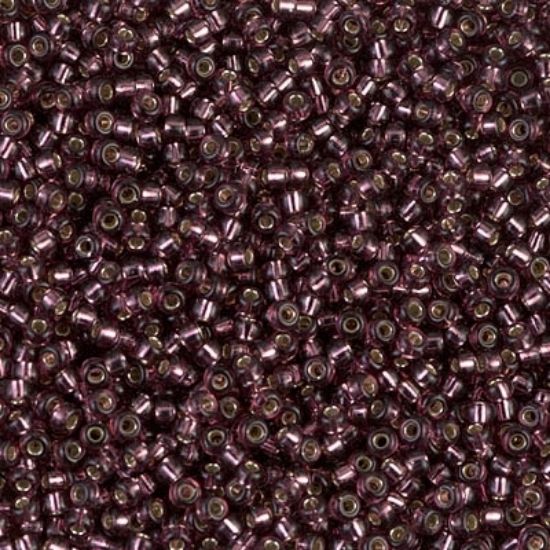 Picture of Miyuki Rocaille 11/0 13 Silver Lined Dark Smoky Amethyst x10g