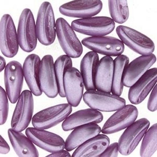 Picture of Chilli Beads 4x11mm Pastel Lila x40