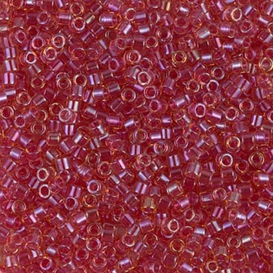 Picture of Miyuki Delica 10/0 DBM62 Lined Light Cranberry x10g