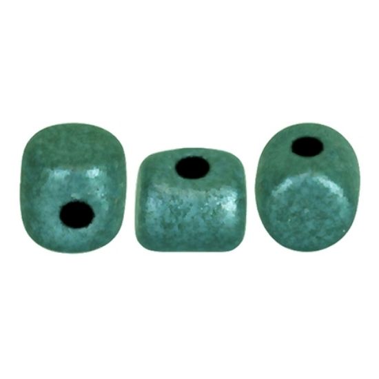 Picture of Minos® par Puca® 2.5x3mm Metallic Mat Green Turquoise x10g
