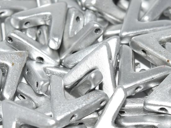 Picture of Ava Bead 10x4mm Aluminium Silver x10