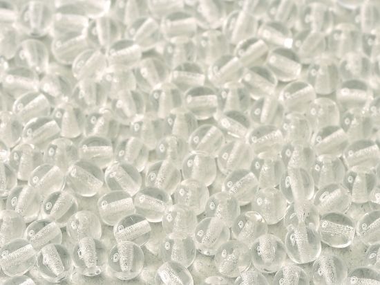 Picture of Round beads 4mm Crystal x50