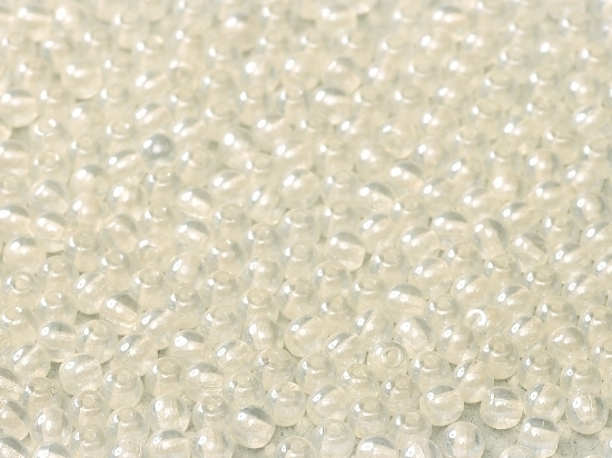 Picture of Round beads 3mm round Crystal Luster x100