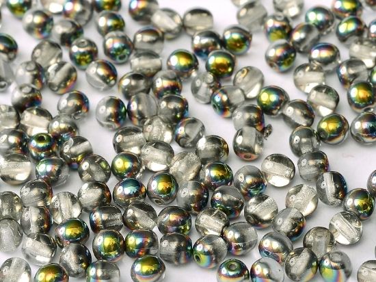 Picture of Round beads 3mm Crystal Vitrail x50