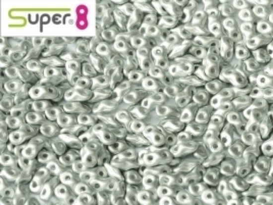 Picture of Super8® 2,2 x 4,7mm Metallic Silver x5g