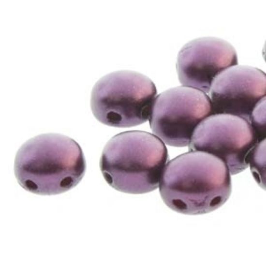 Picture of Candy Beads 8mm Pastel Bordeaux x10