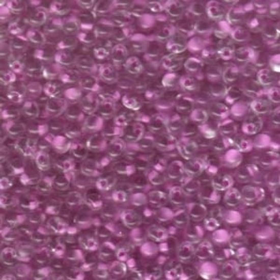 Picture of Miyuki Drop 3.4mm F25 Lilac-Lined Crystal x10g