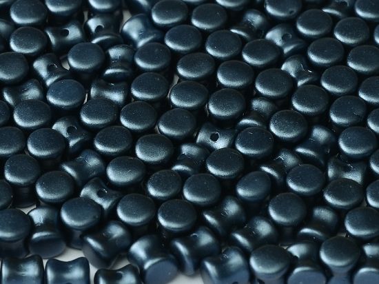 Picture of Diabolo shape beads 4x6mm Pastel Montana x50