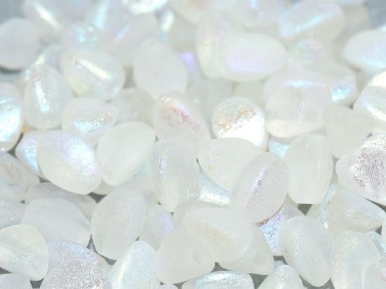 Picture of Pinch Bead 5mm Crystal Etched AB Full x50