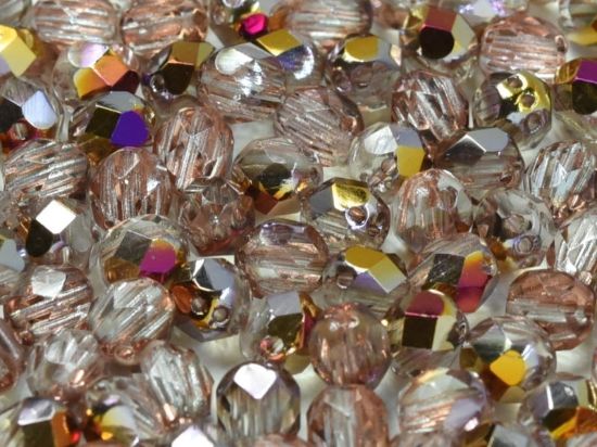 Picture of Faceted RounTrio® 6mm Crystal Sliperit x25