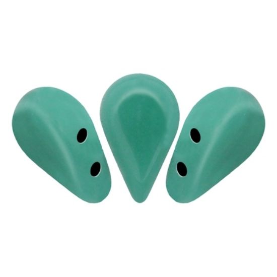 Picture of Amos® by Puca® 5x8mm Opaque Green Turquoise x10g
