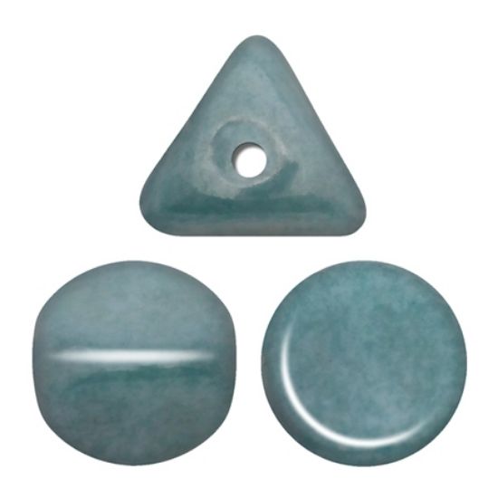 Picture of Ilos® par Puca® 5x5mm Opaque Blue Ceramic Look x10g