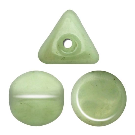 Picture of Ilos® par Puca® 5x5 mm Opaque Light Green Ceramic Look x10g