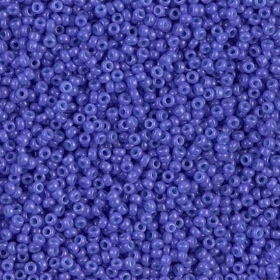 Picture of Miyuki Rocaille 15/0 1486 Dyed Opaque Purple x10g