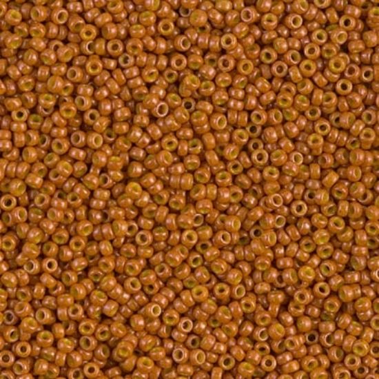Picture of Miyuki Seed Beads 15/0 1479 Dyed Opaque Pumpkin x10g