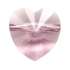 Picture of Swarovski 5742 Heart bead 10mm Light Rose x1