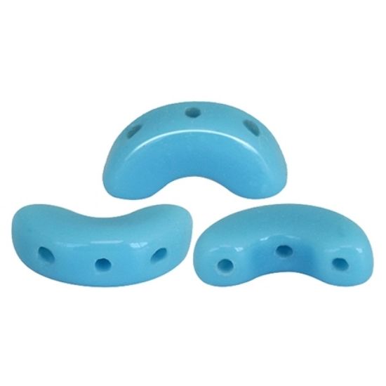 Picture of Arcos® by Puca® 5x10 mm Opaque Blue Turquoise x10g