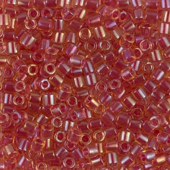 Picture of Miyuki Delica 8/0 DBL62 Lined Light Cranberry x10g