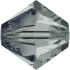Picture of Swarovski 5328 Xilion Bead 3mm Black Diamond x100