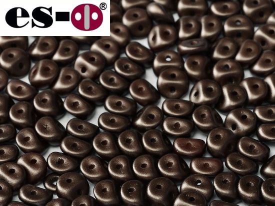 Picture of ES-O® Bead 5mm Pastel Dark Brown x5g