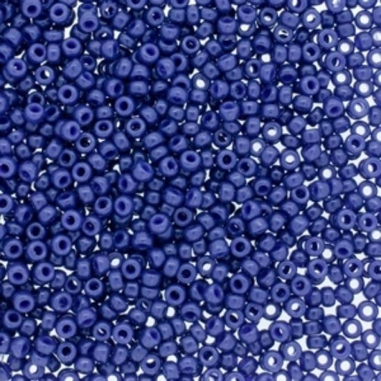 Picture of Miyuki Seed Beads 15/0 4493 Duracoat Opq Navy Blue x10g