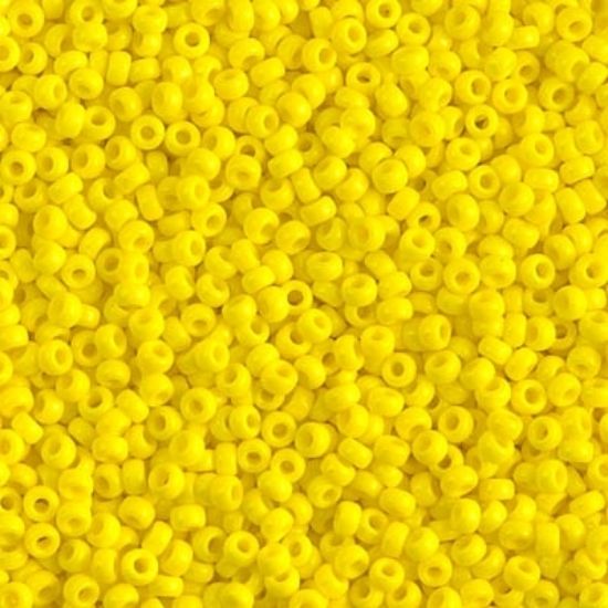 Picture of Miyuki Rocaille 11/0 404 Opaque Yellow x10g