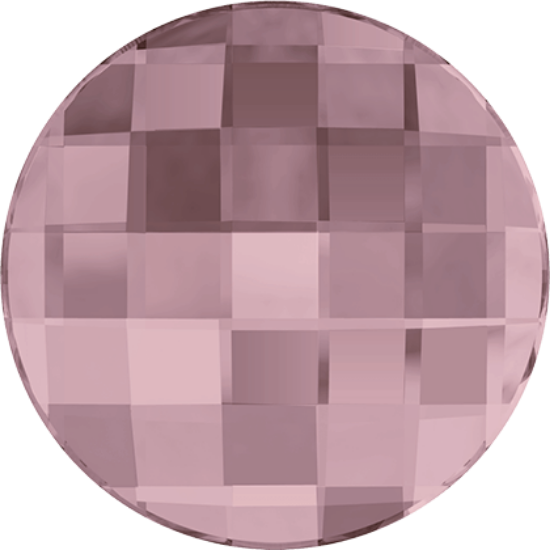 Picture of Swarovski 2035 Chessboard 20mm Crystal Antique Pink x1