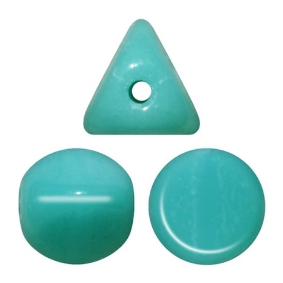 Picture of Ilos® par Puca® 5x5 mm Opaque Green Turquoise x10g