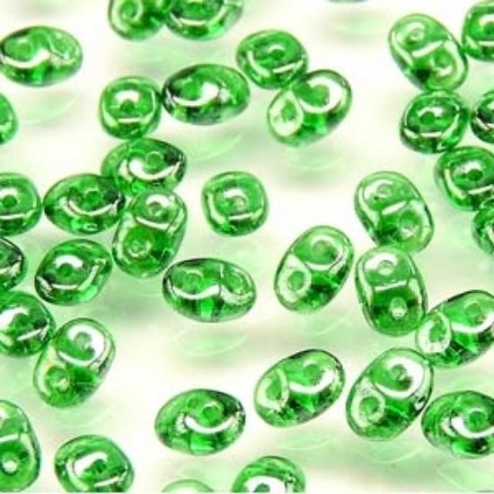 Picture of MiniDuo 2x4mm Chrysolite Luster x10g