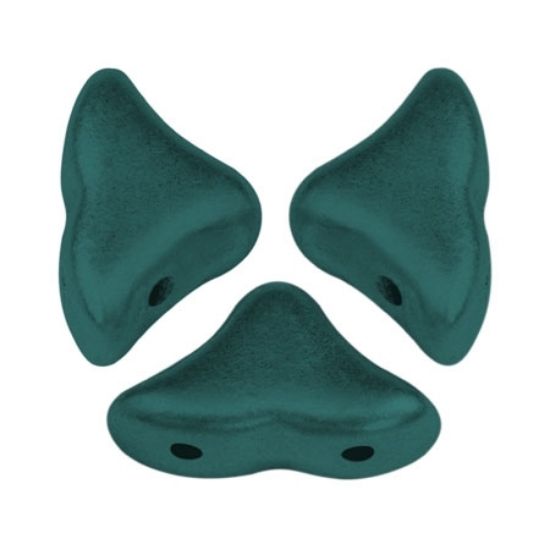 Picture of Hélios® par Puca® 6x10 mm Metallic Mat Green Turquoise x10g