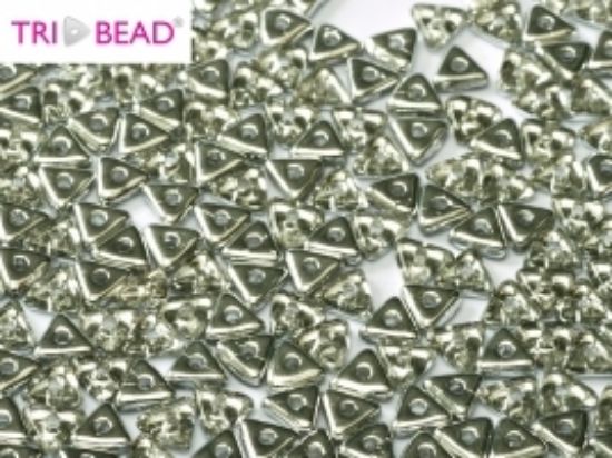 Picture of Tri-bead 4mm Crystal Labrador x5g