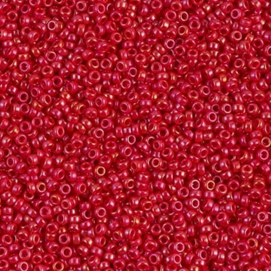 Picture of Miyuki Seed Beads 15/0 1943 Opaque Red Luster x10g