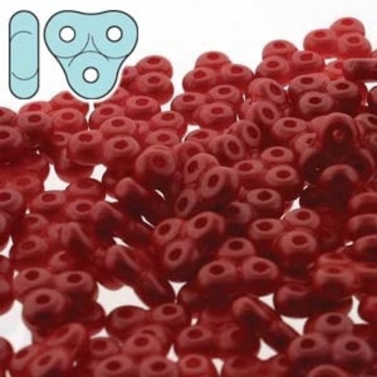 Picture of Trinity Beads 8mm Pastel Dark Coral x10g