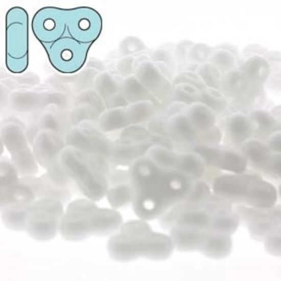 Picture of Trinity Beads 8mm Chalk x10g
