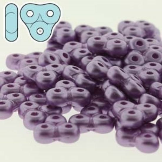 Picture of Trinity Beads 8mm Pastel Lila x10g
