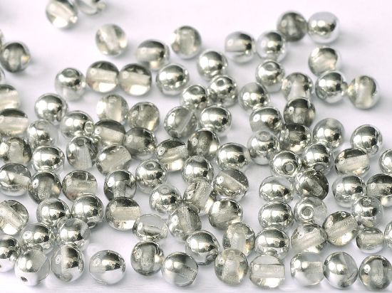 Picture of Round beads 8mm Crystal Labrador x25
