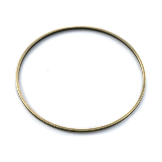 Picture of Component Ring 40mm Round Antique Brass x1