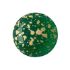 Picture of Cabochons par Puca® 18mm Emerald Splash Gold x1