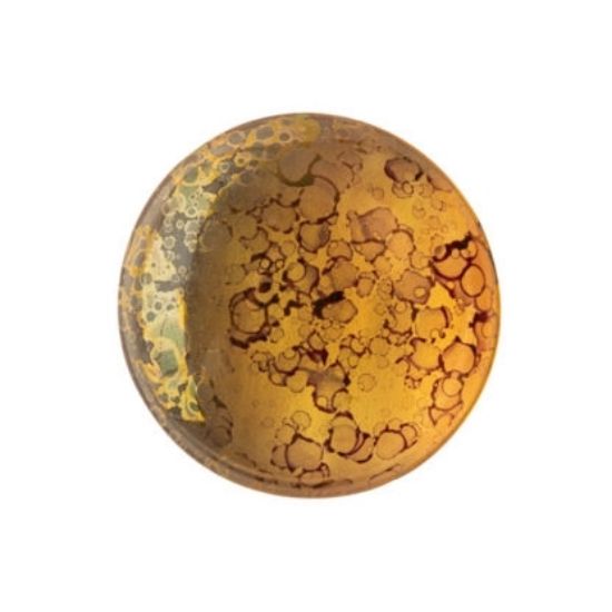 Picture of Cabochons par Puca® 18 mm Light Topaz Bronze x1