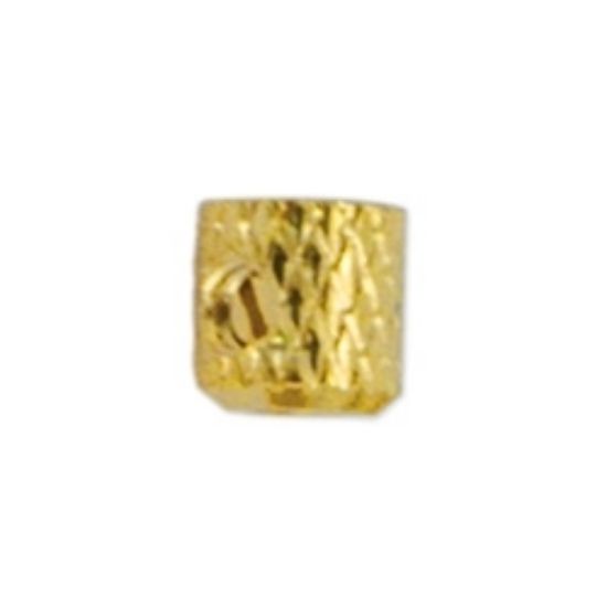 Picture of Beadalon Scrimp Bullet Gold Plated x2