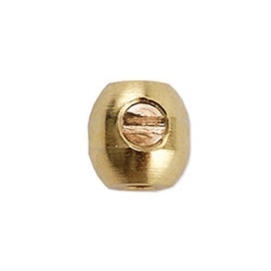 Picture of Beadalon Scrimp Memory Wire Gold Plated x2